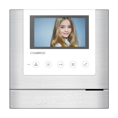 Commax CDV-43M/URMET Metalo (Белый) Цветной видеодомофон